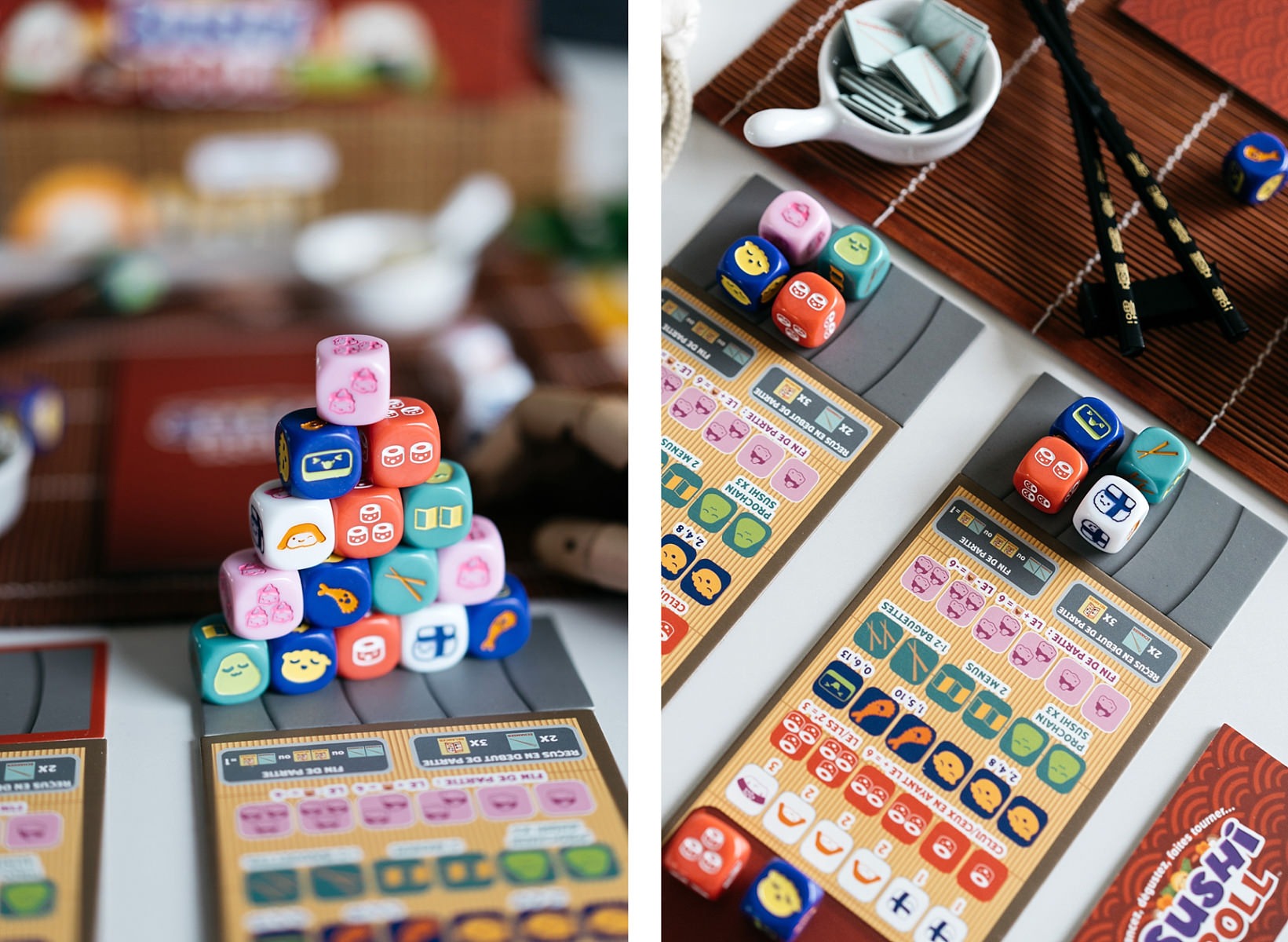 Sushi roll cocktail games