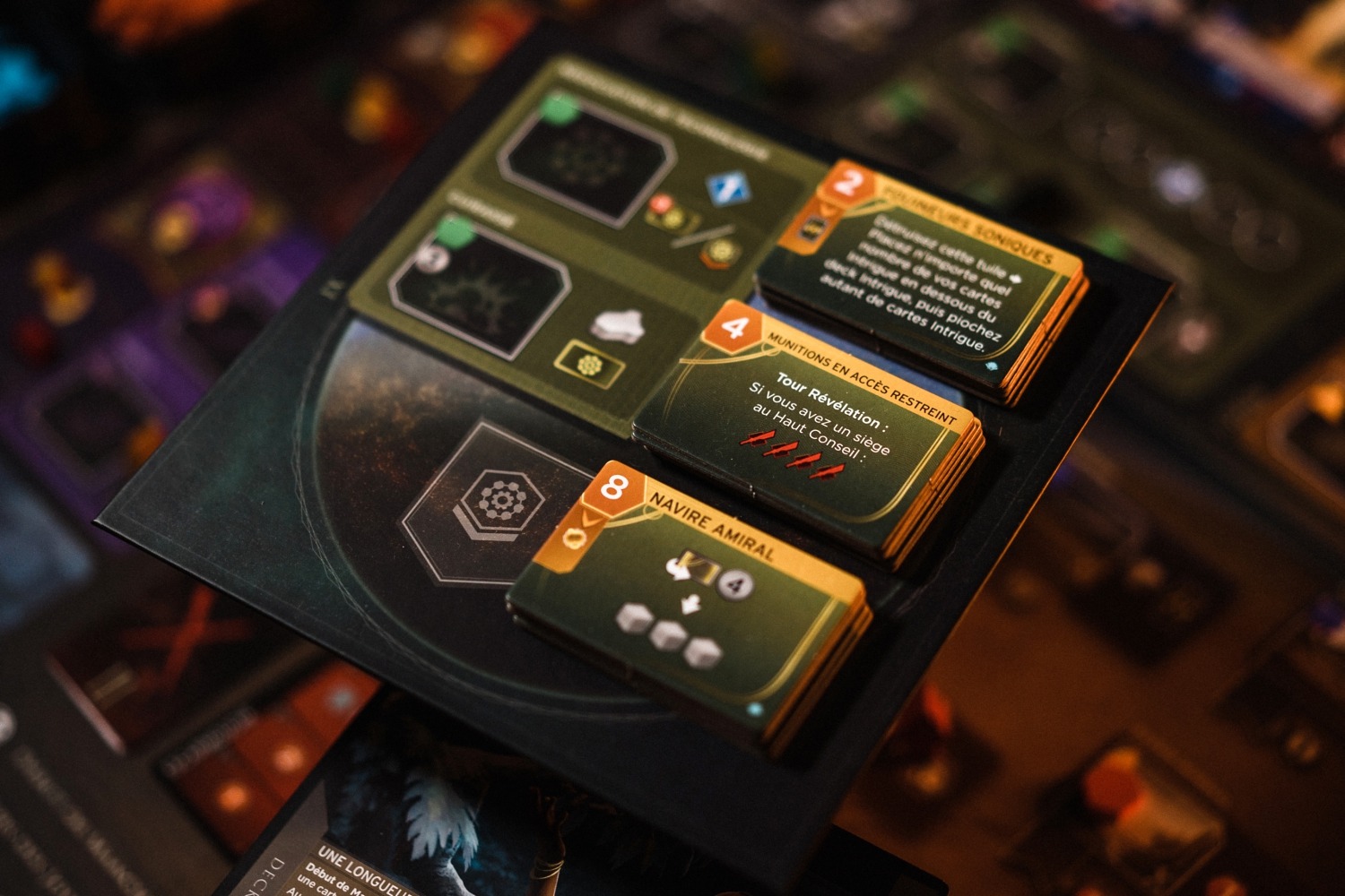 Dune imperium l'avénement d'ix jeu de société boardgame photography