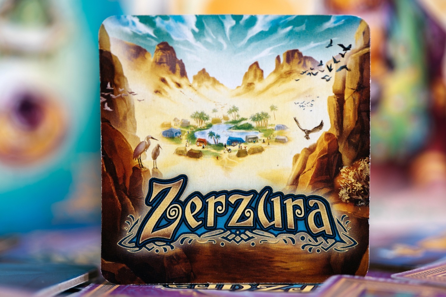 Zerzura bragelonne jeu de société boardgame