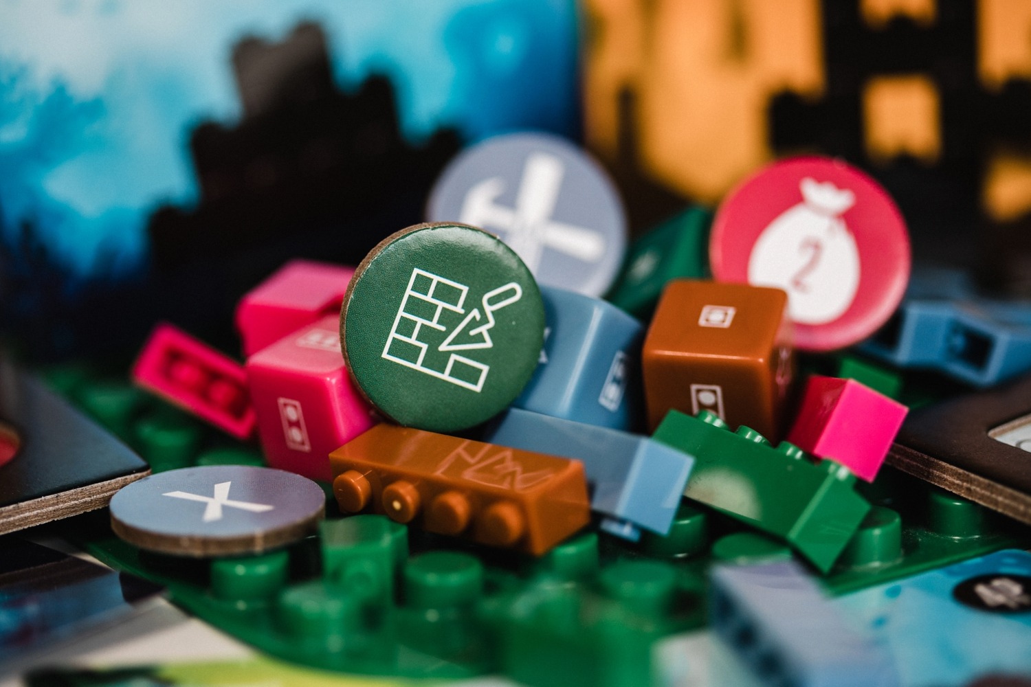 Temple rush Jacob's Brick Games lego boardgame jeu de société Blackrock games 