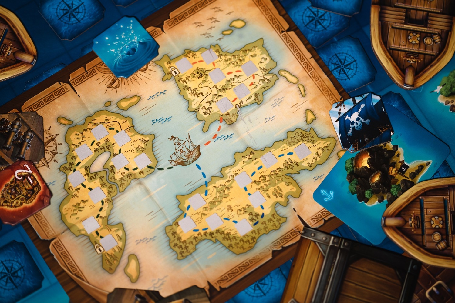 Lifestyleboard game trésors légendaires jeu de société boardgame blackrock jeu enfant famille pirate