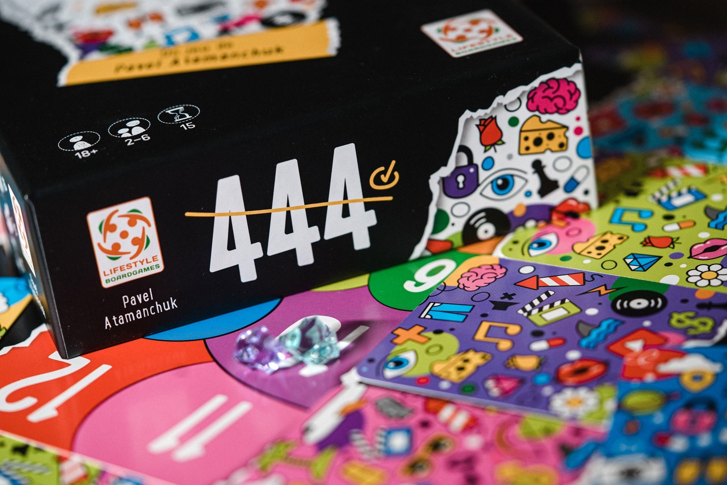 444 Lifestyle boardgame jeu de société