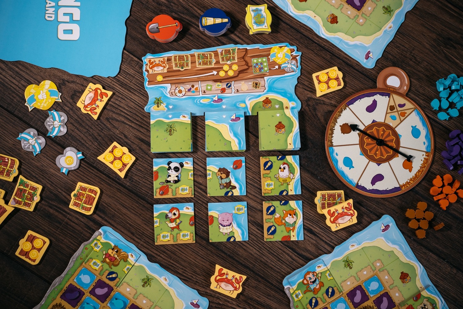 Bingo Island Grrre Games jeu de société enfant board game