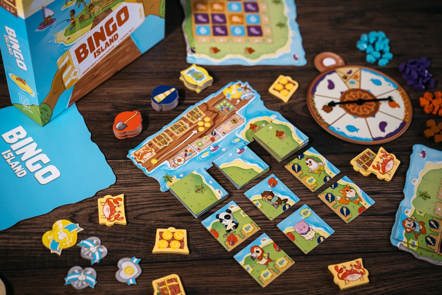 Bingo Island Grrre Games jeu de société enfant board game