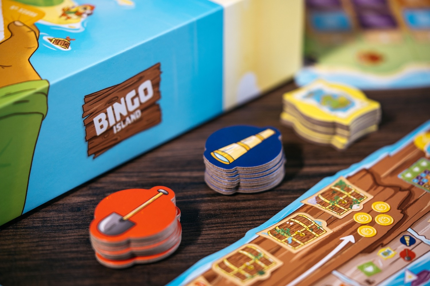 Bingo Island Grrre Games jeu de société enfant board game