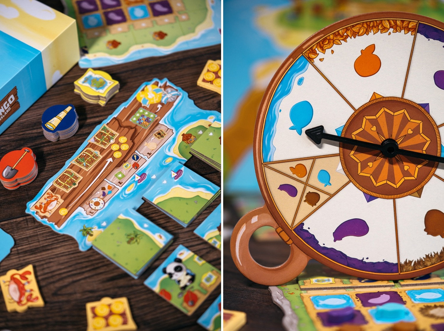 Bingo Island Grrre Games jeu de société enfant board game