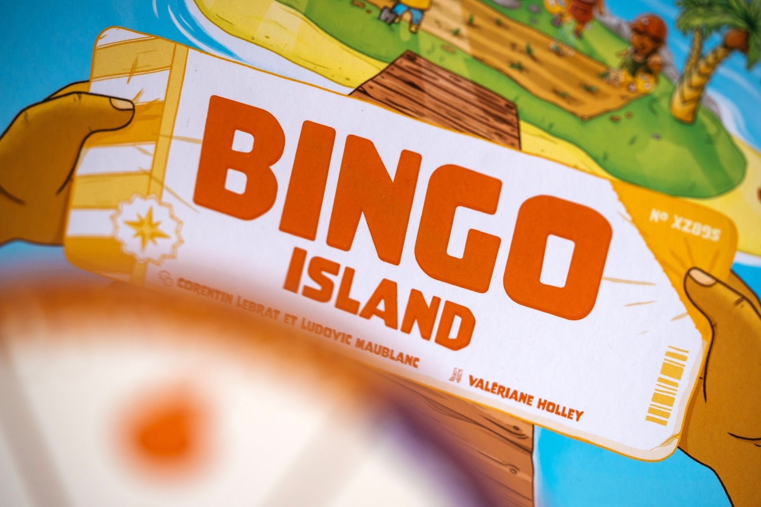 Bingo Island Grrre Games jeu de société enfant board game