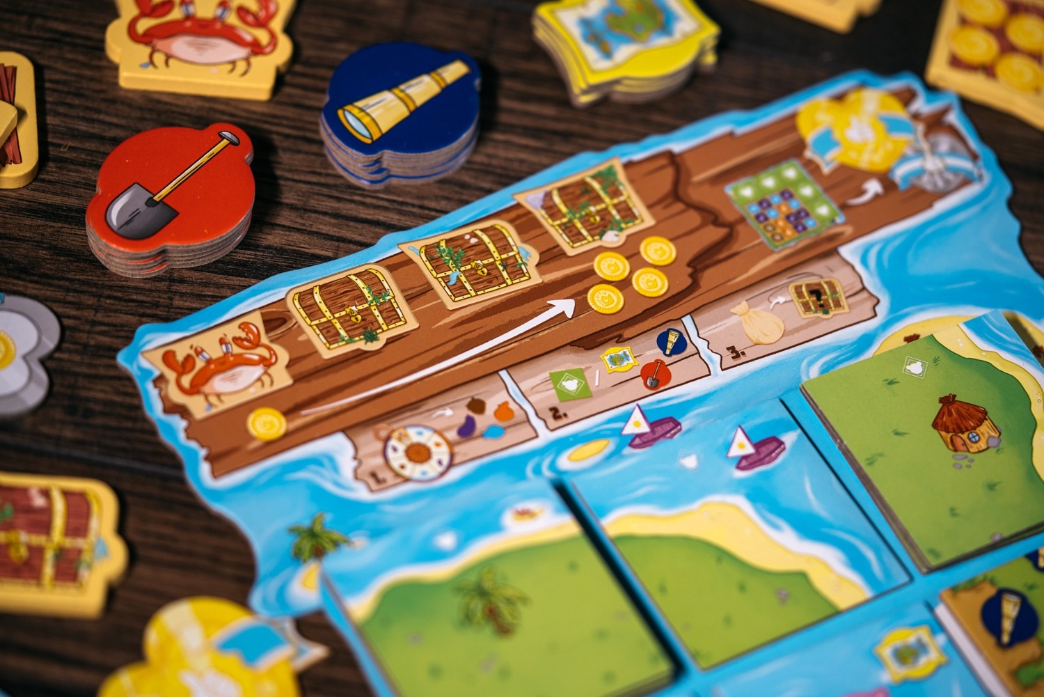 Bingo Island Grrre Games jeu de société enfant board game