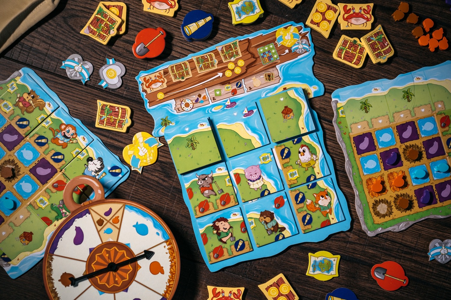 Bingo Island Grrre Games jeu de société enfant board game