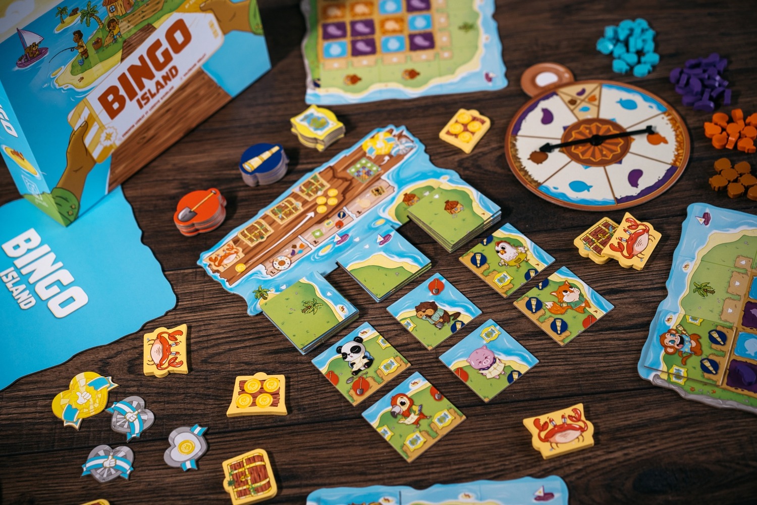 Bingo Island Grrre Games jeu de société enfant board game