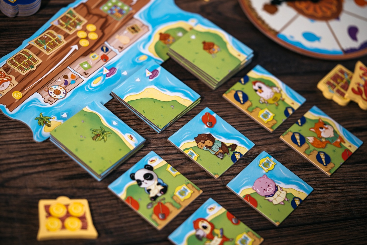 Bingo Island Grrre Games jeu de société enfant board game