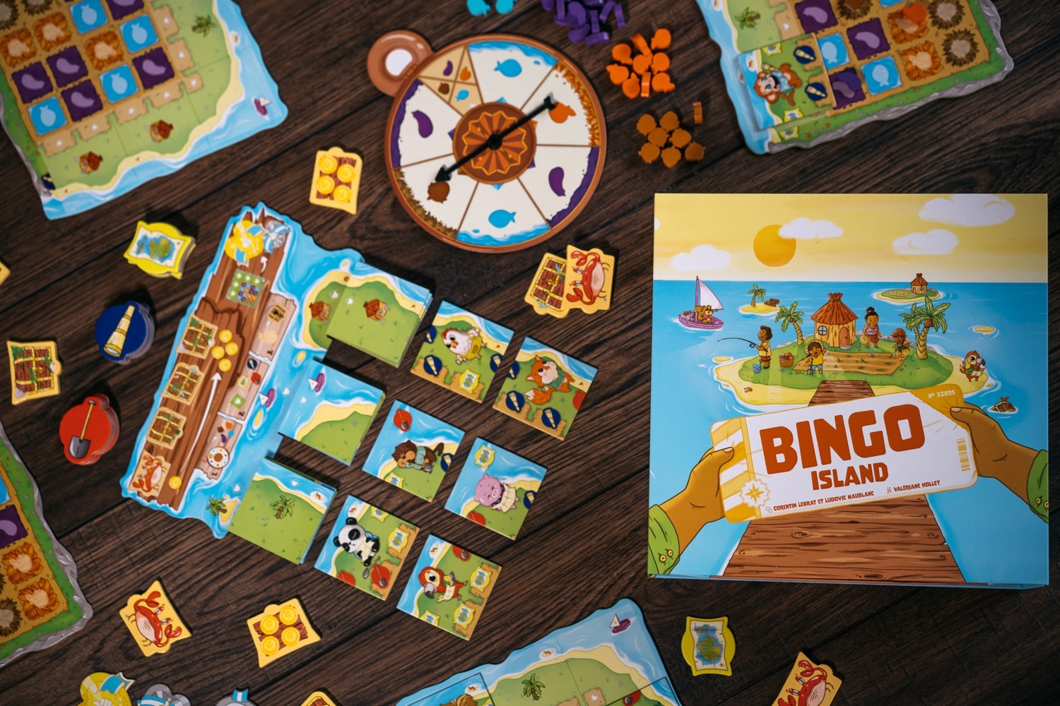 Bingo Island Grrre Games jeu de société enfant board game