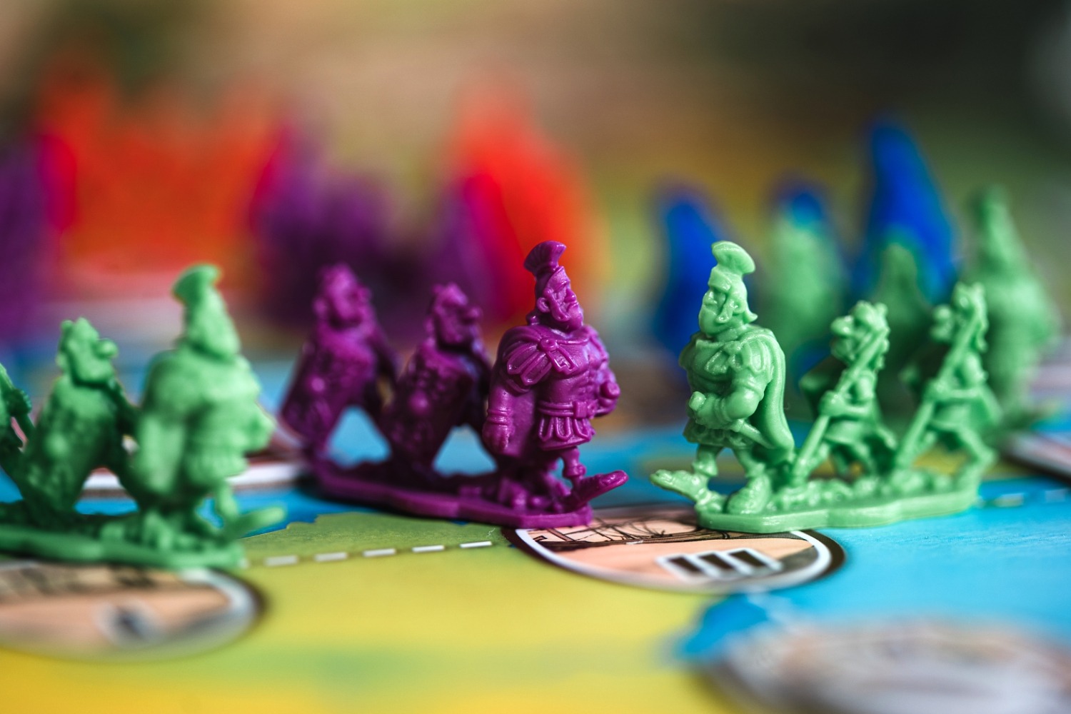 Caesar's Empire de César Synapse Holy grail games jeu de société boardgame 