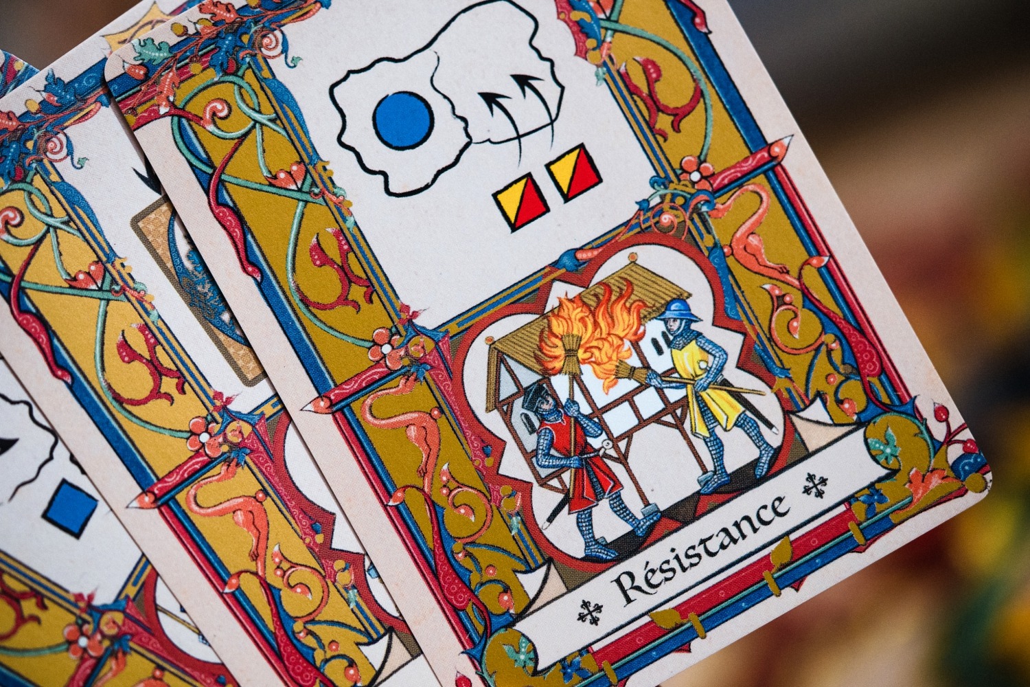 Le roi est mort king is death origames peer sylvester jeu de société boardgame