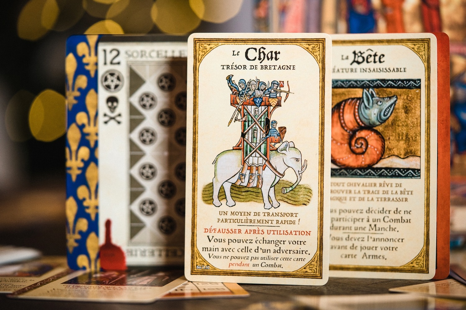Le tournoi de Camelot origames jeu de société 