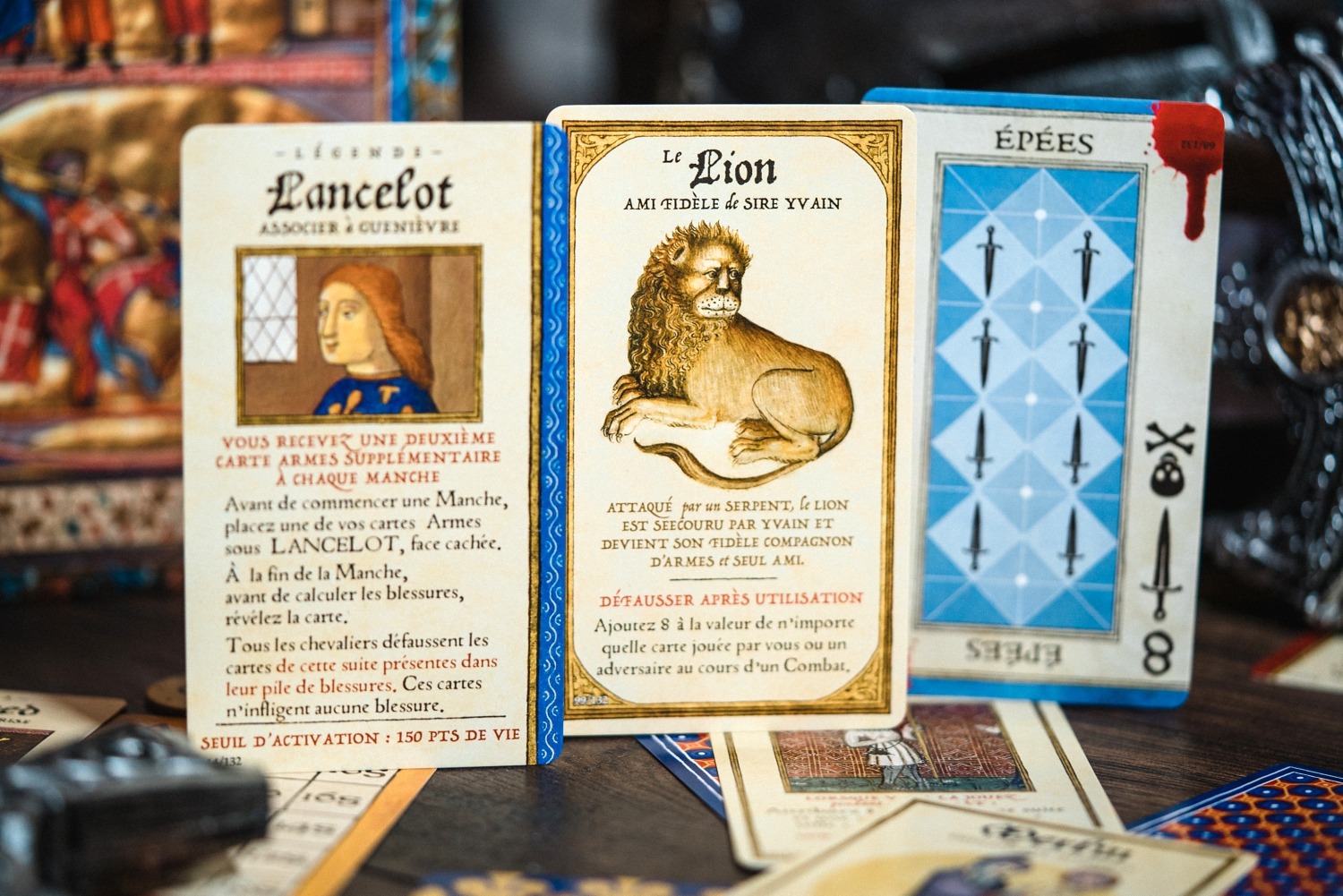 Le tournoi de Camelot origames jeu de société 