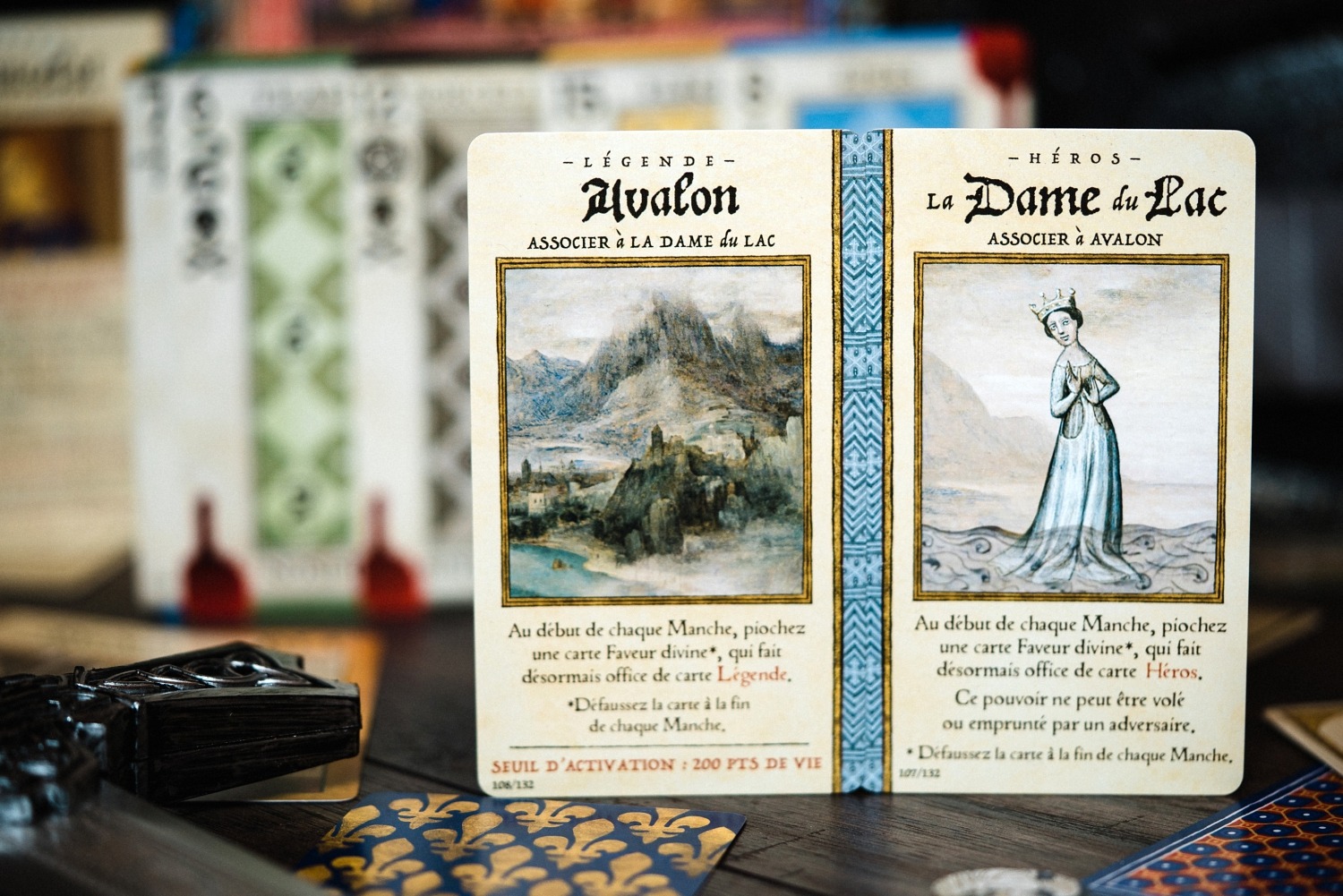 Le tournoi de Camelot origames jeu de société 