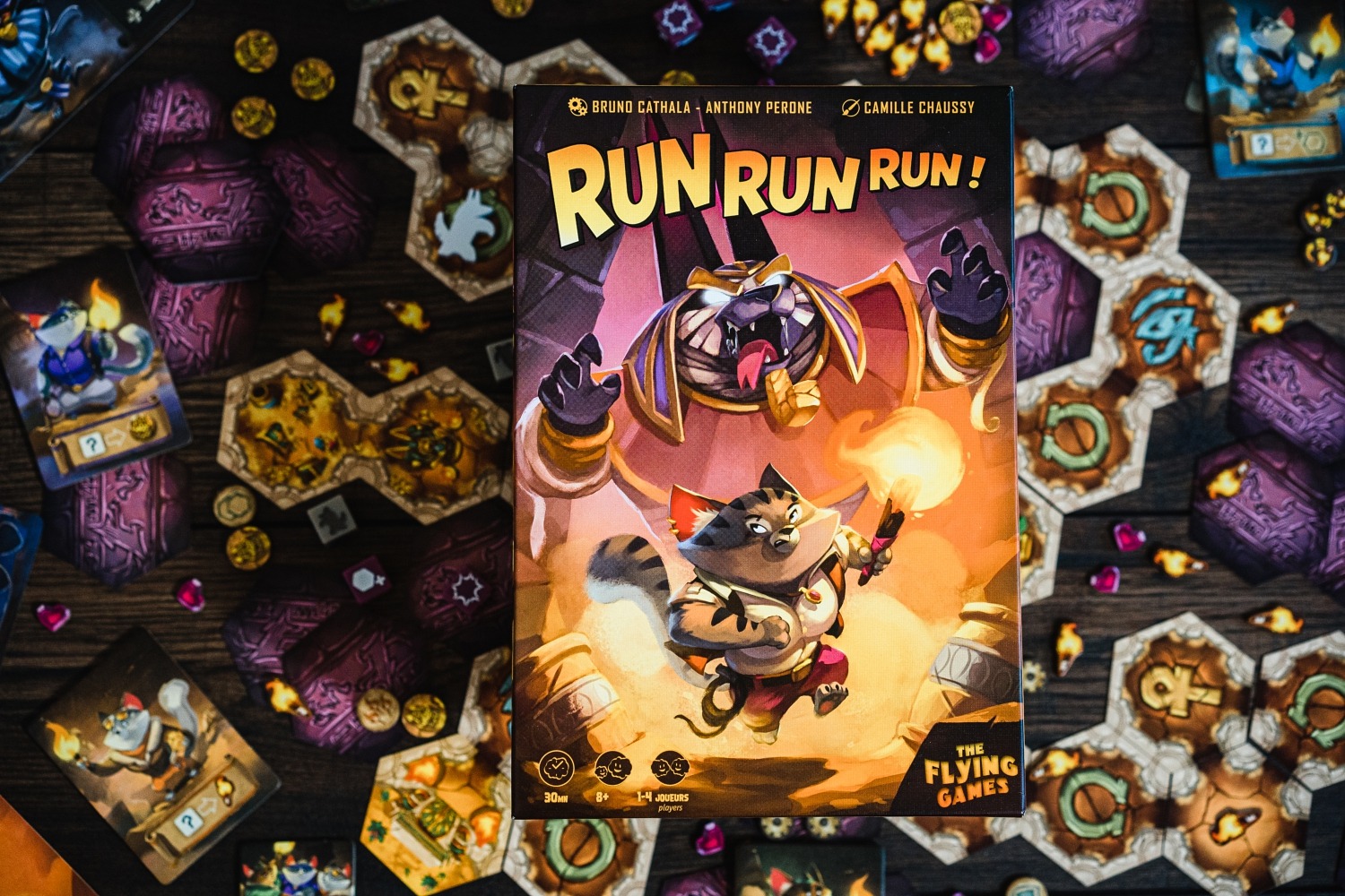 run run run the flying games jeu de société boardgame