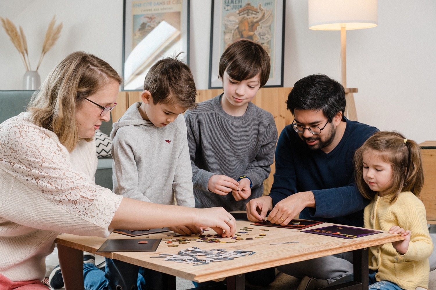 A la manière d'Arcimboldo jeu de société famille boardgame family photography