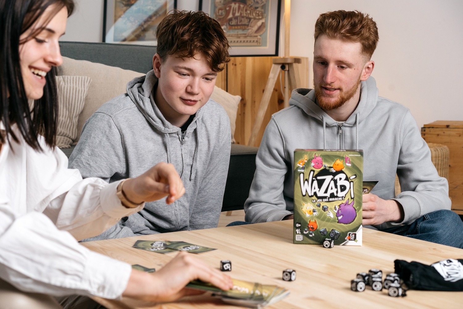 Wazabi gigamic jeu de société boardgame 