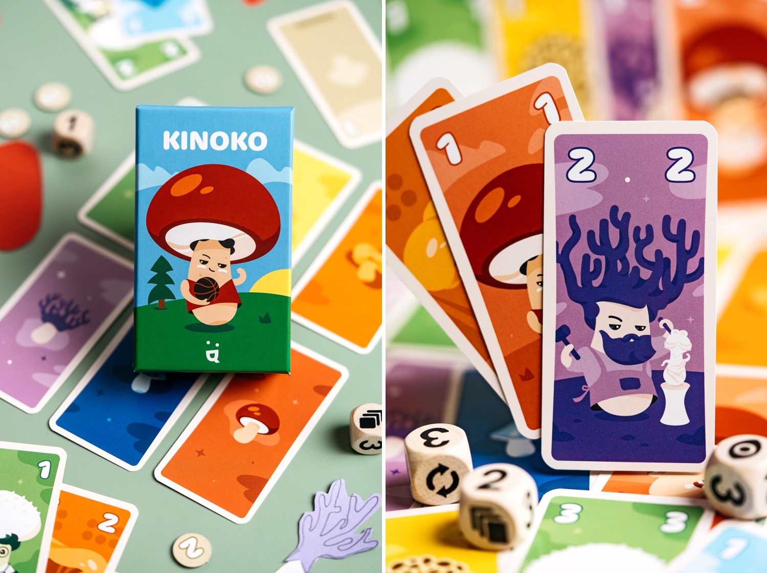 Kinoko Helvetiq jeu de société boardgame