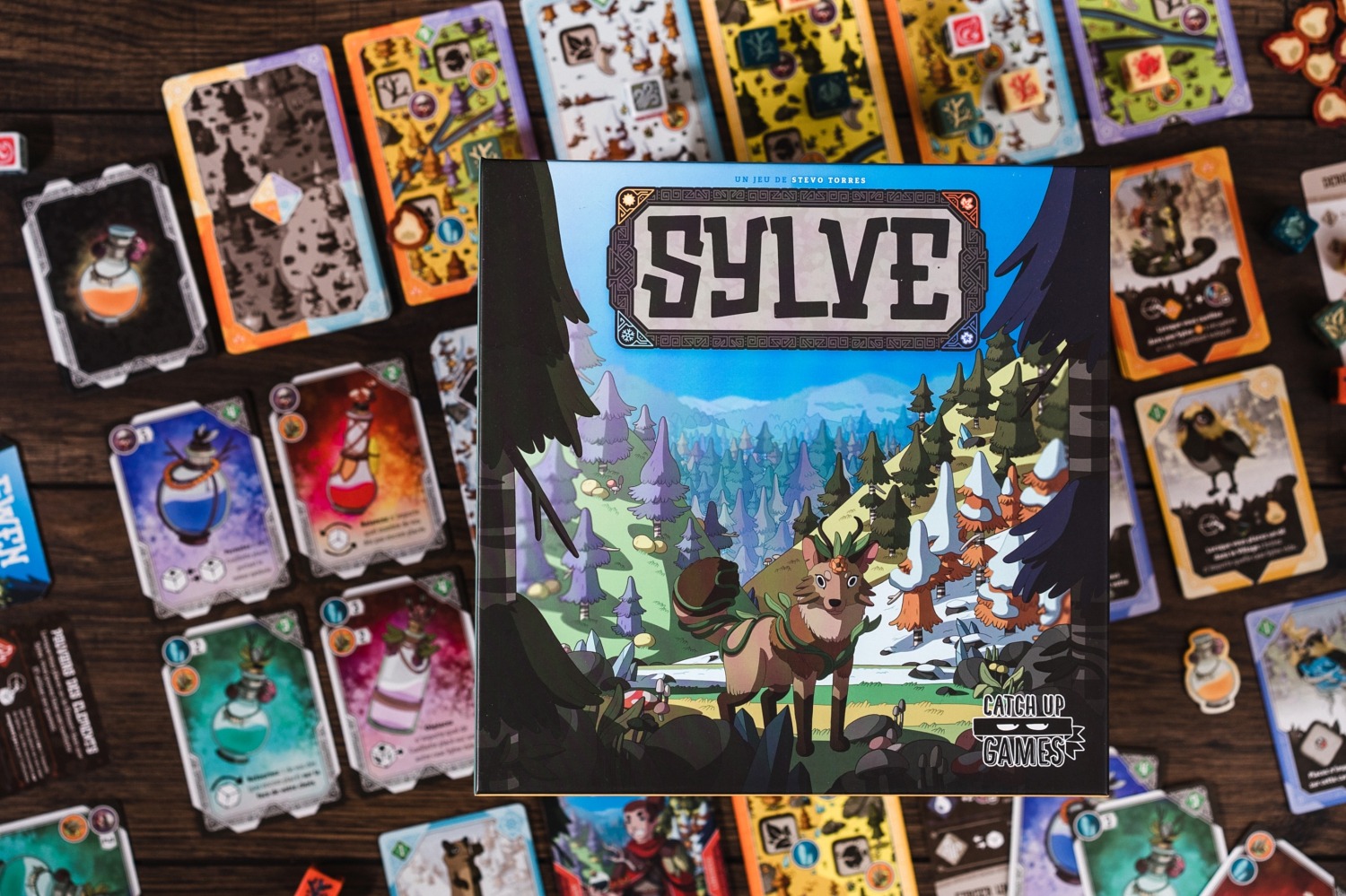 Sylve catch up games jeu de société brew boardgame