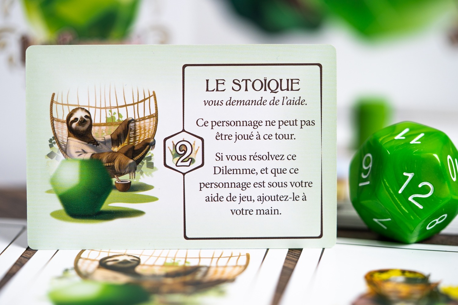 Conseil des 12 lucky duck games jeu de société boardgame