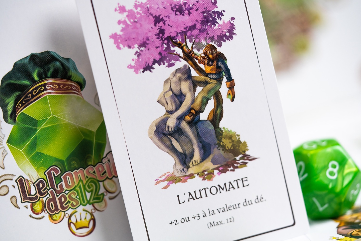 Conseil des 12 lucky duck games jeu de société boardgame