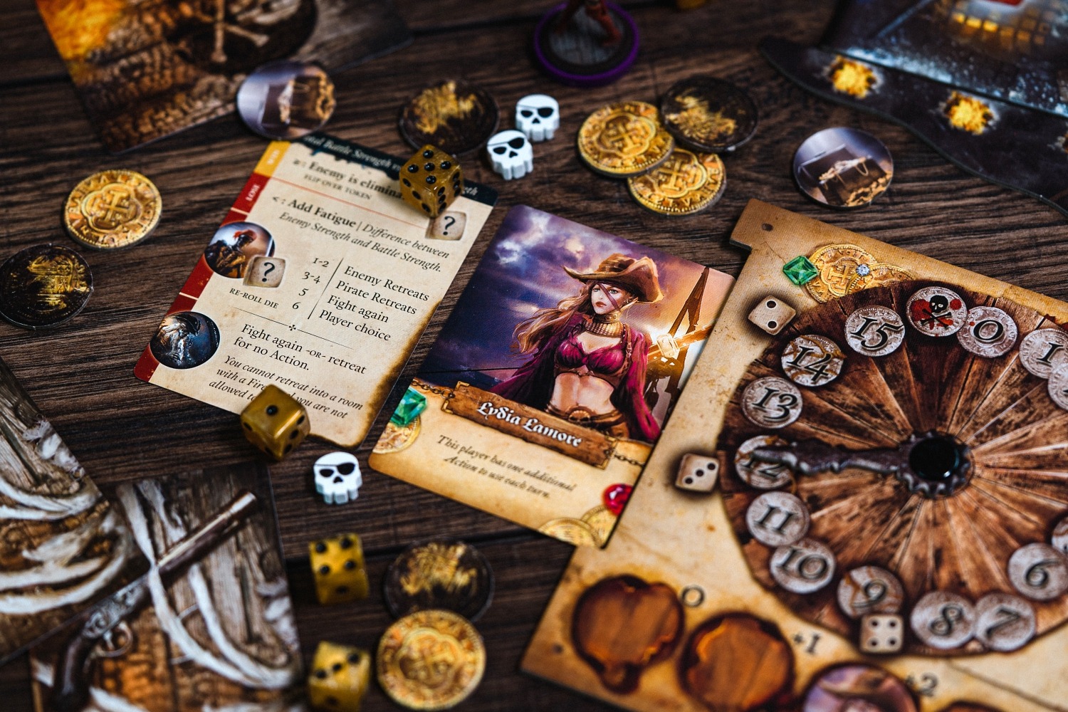 Le trésor de Davy Jones Renegade Origames jeu de societe