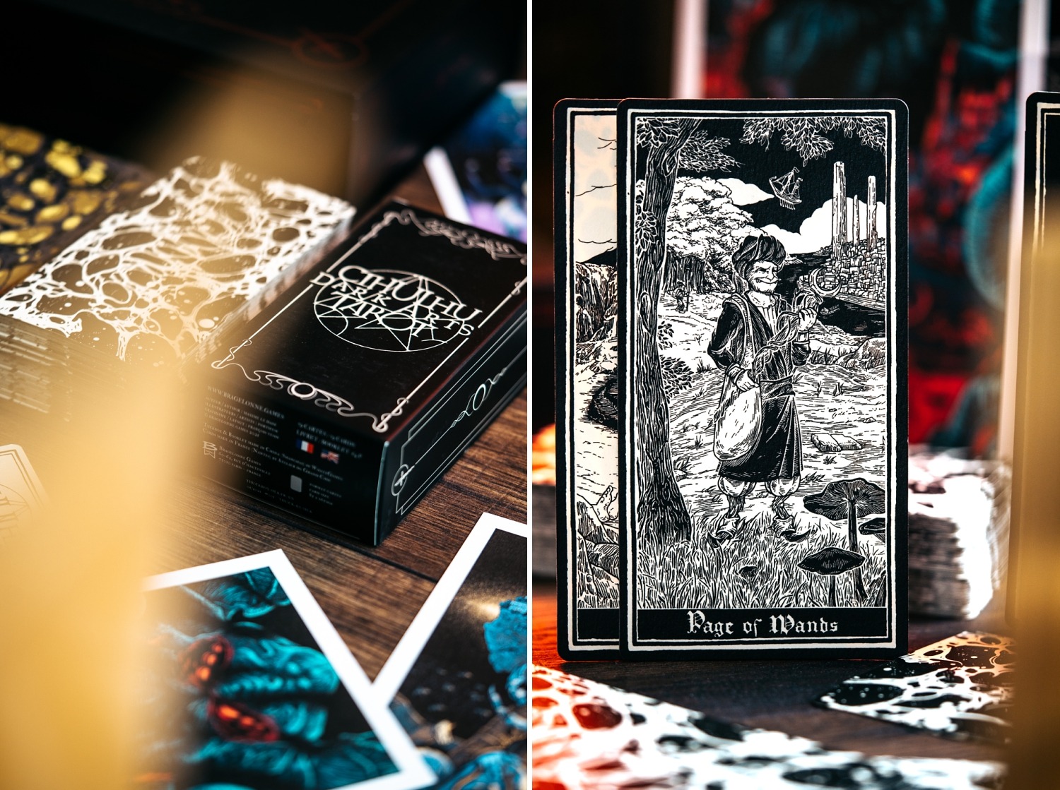 Chtuluh dark arts tarot bragelonne