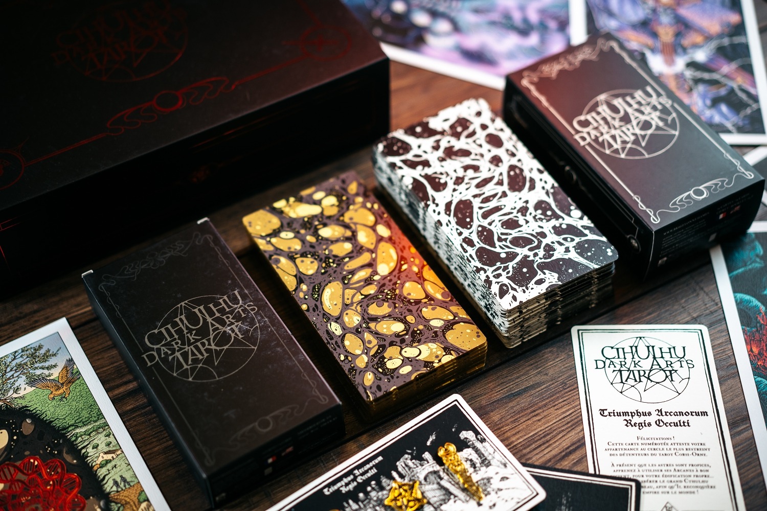 Chtuluh dark arts tarot bragelonne
