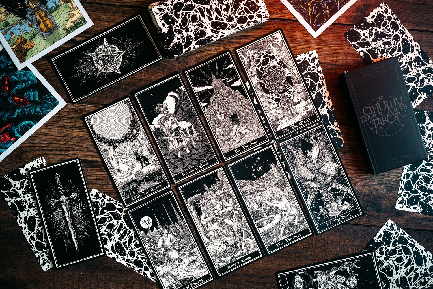 Chtuluh dark arts tarot bragelonne