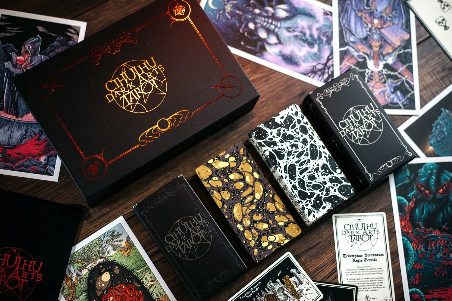 Chtuluh dark arts tarot bragelonne