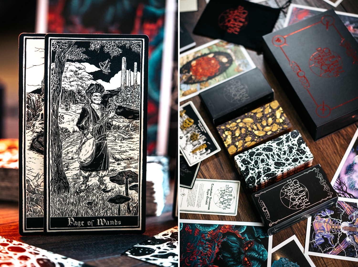 Chtuluh dark arts tarot bragelonne