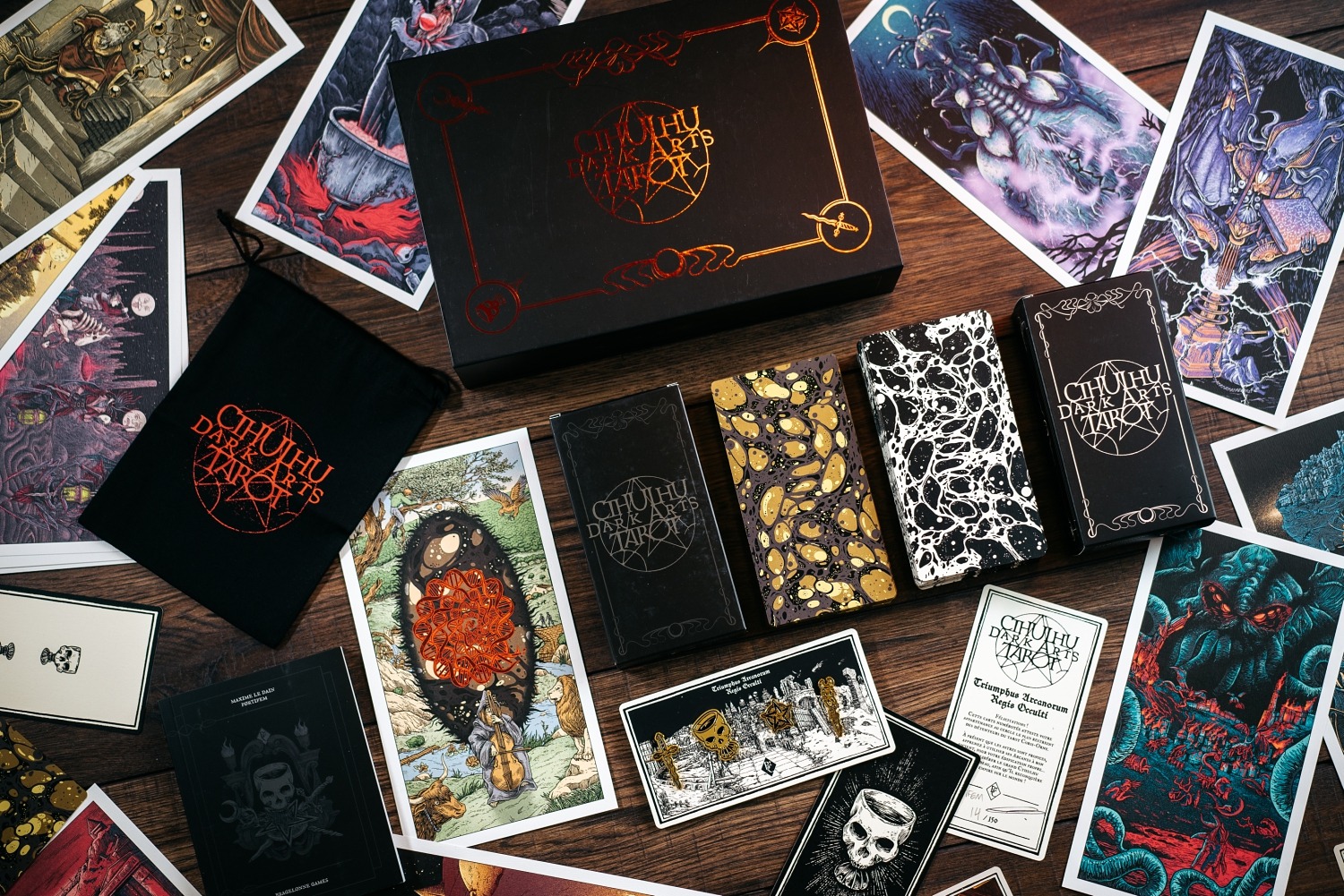 Chtuluh dark arts tarot bragelonne