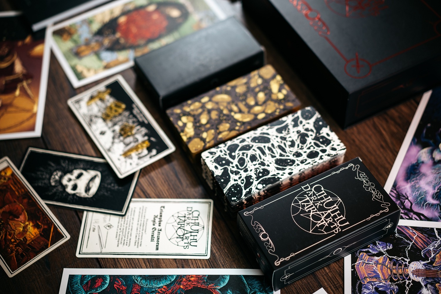 Chtuluh dark arts tarot bragelonne
