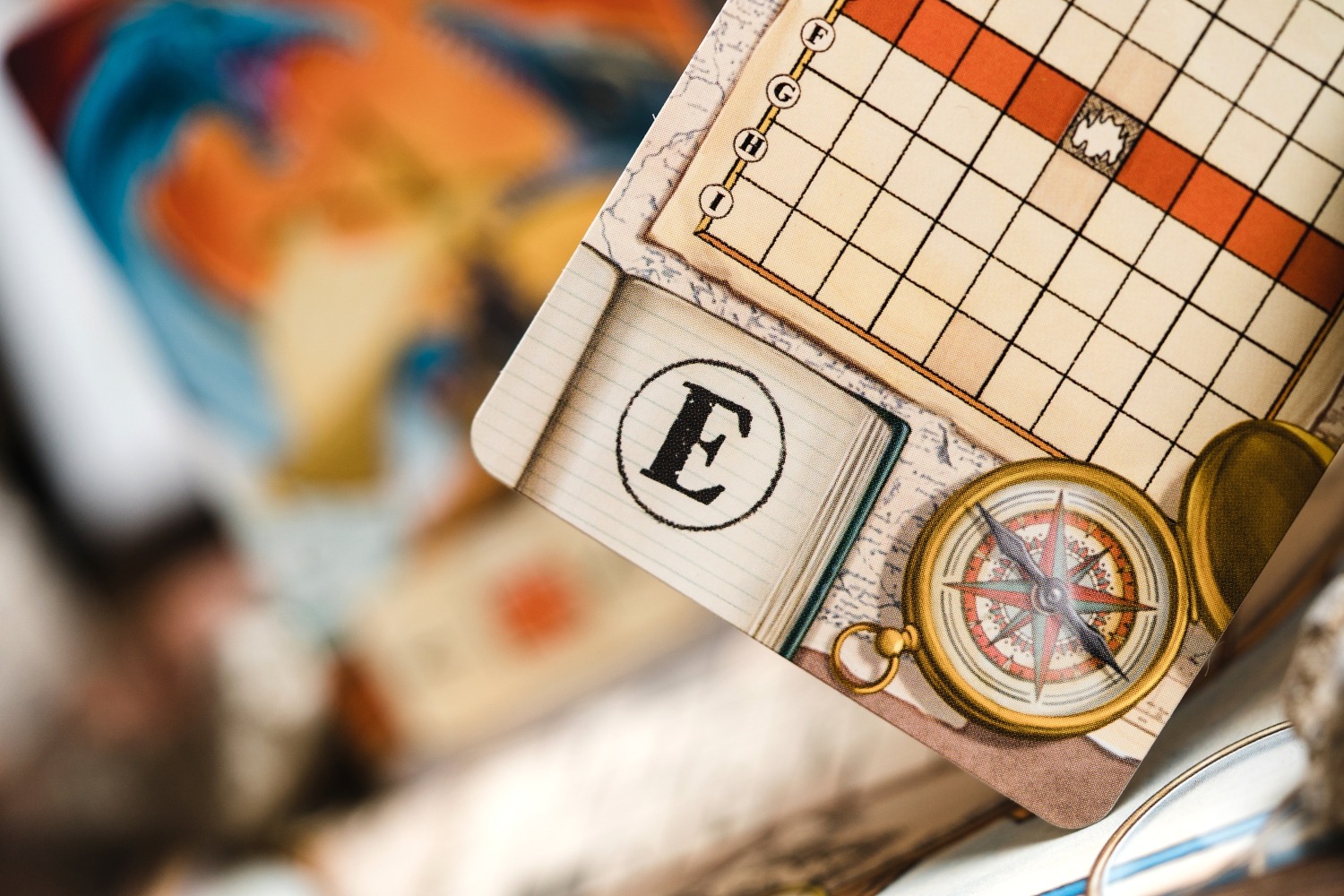 Voyage au centre de la terre Origames jeu de société roll & write boardgame