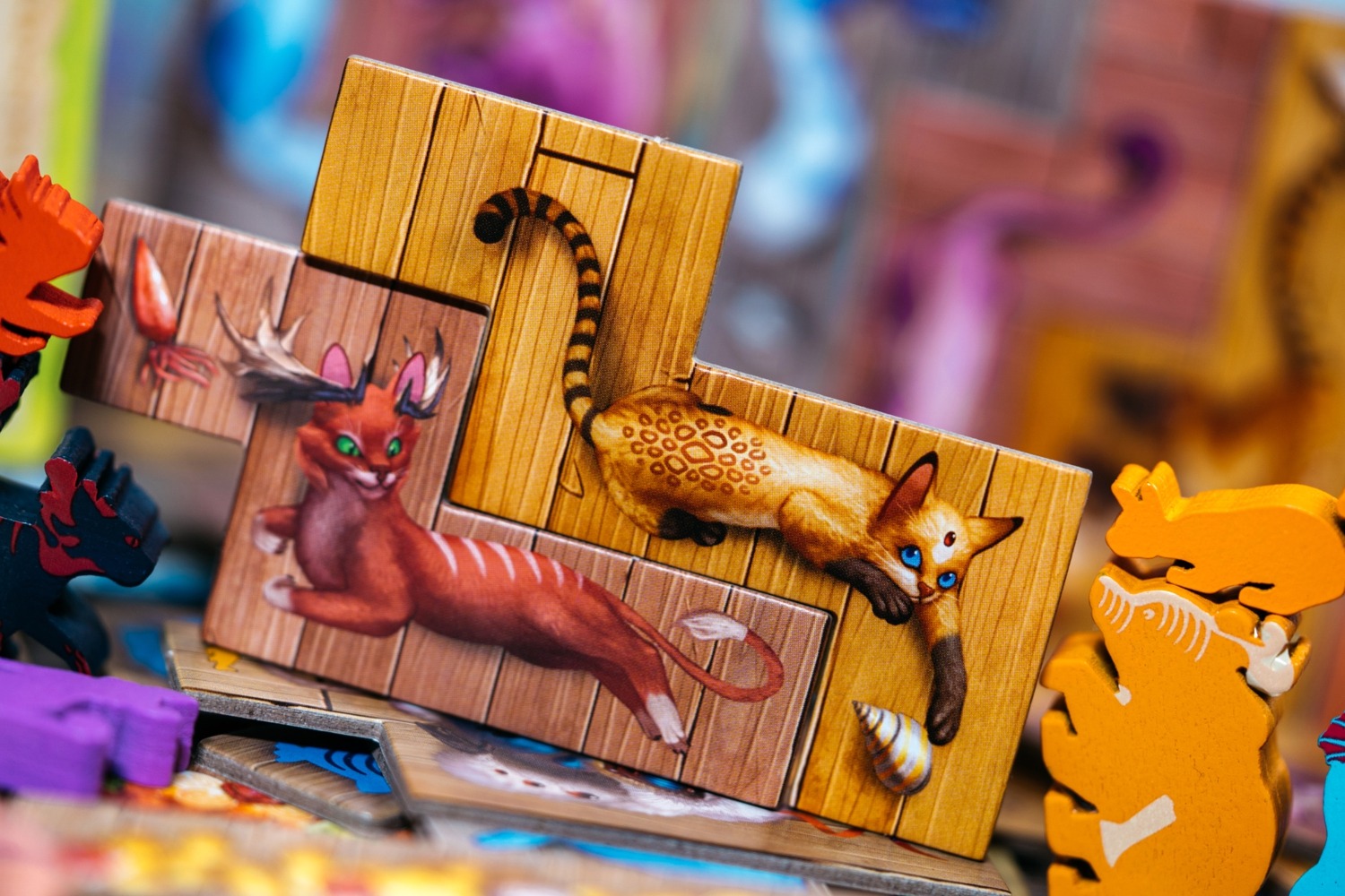 Ile des chats isle of cats lucky duck games jeu de société boardgame 