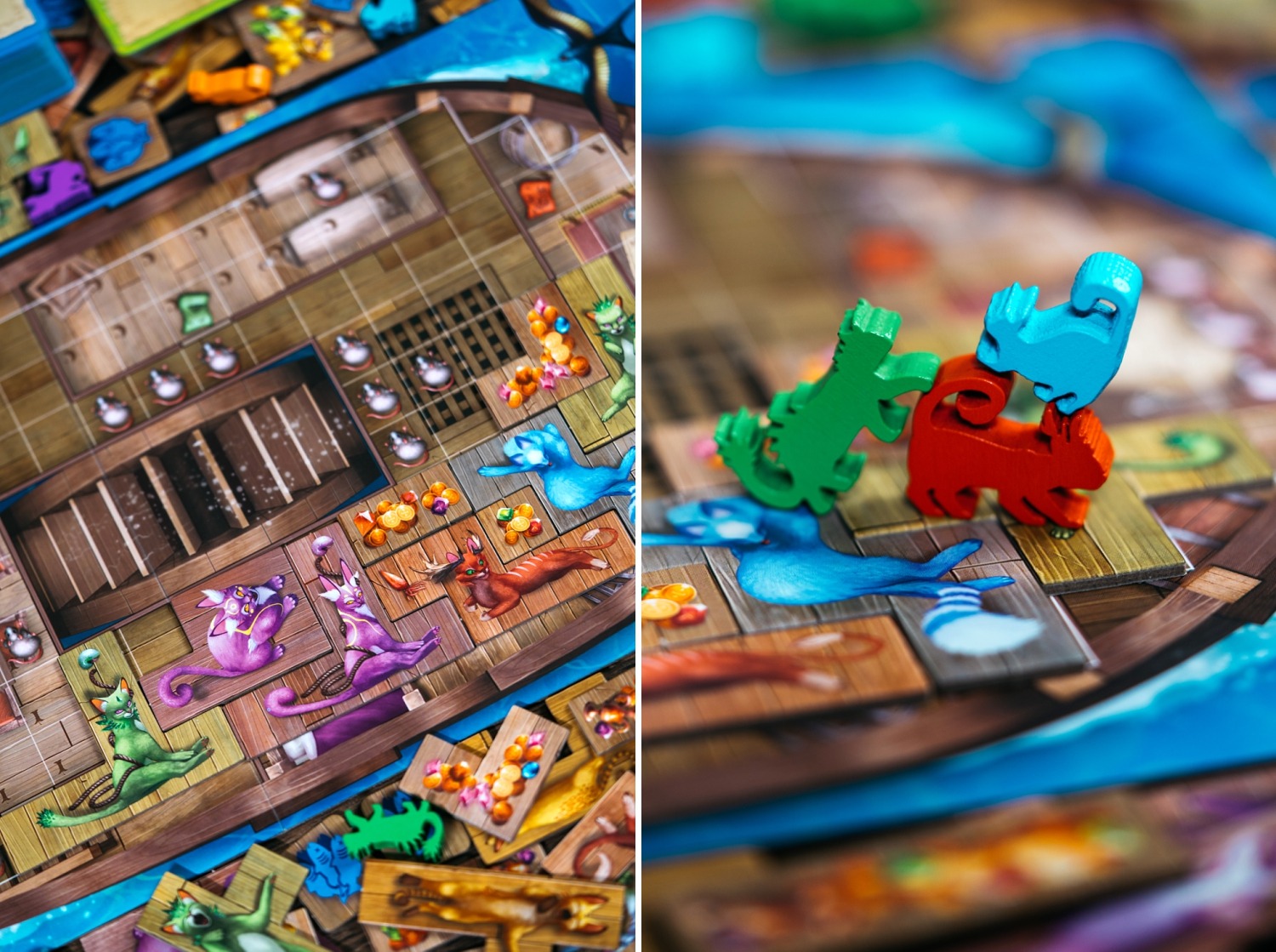 Ile des chats isle of cats lucky duck games jeu de société boardgame 