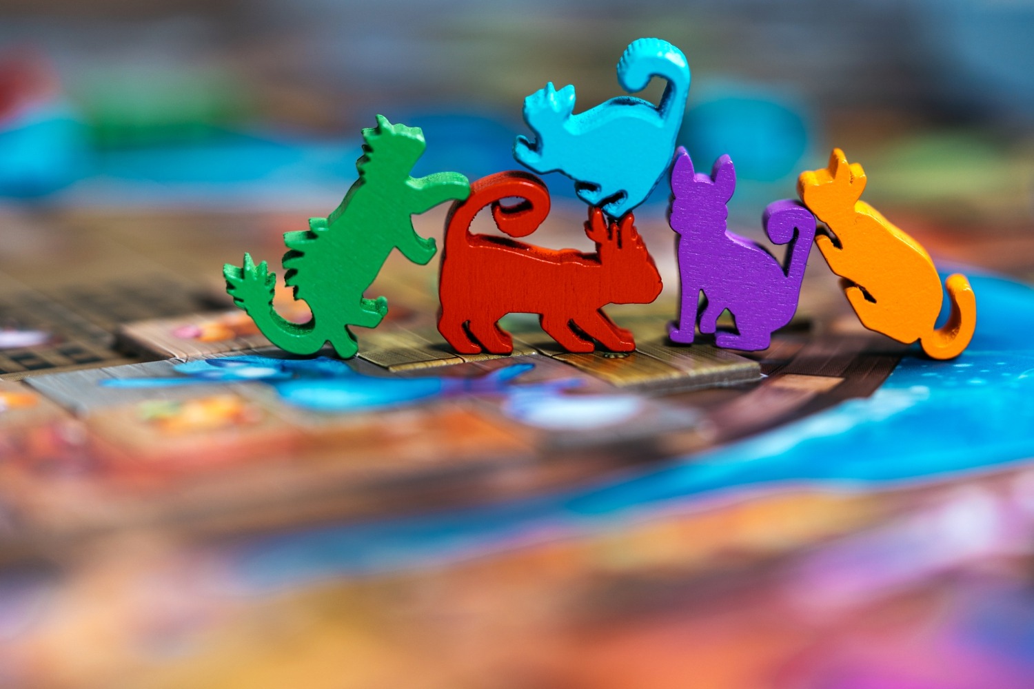 Ile des chats isle of cats lucky duck games jeu de société boardgame 