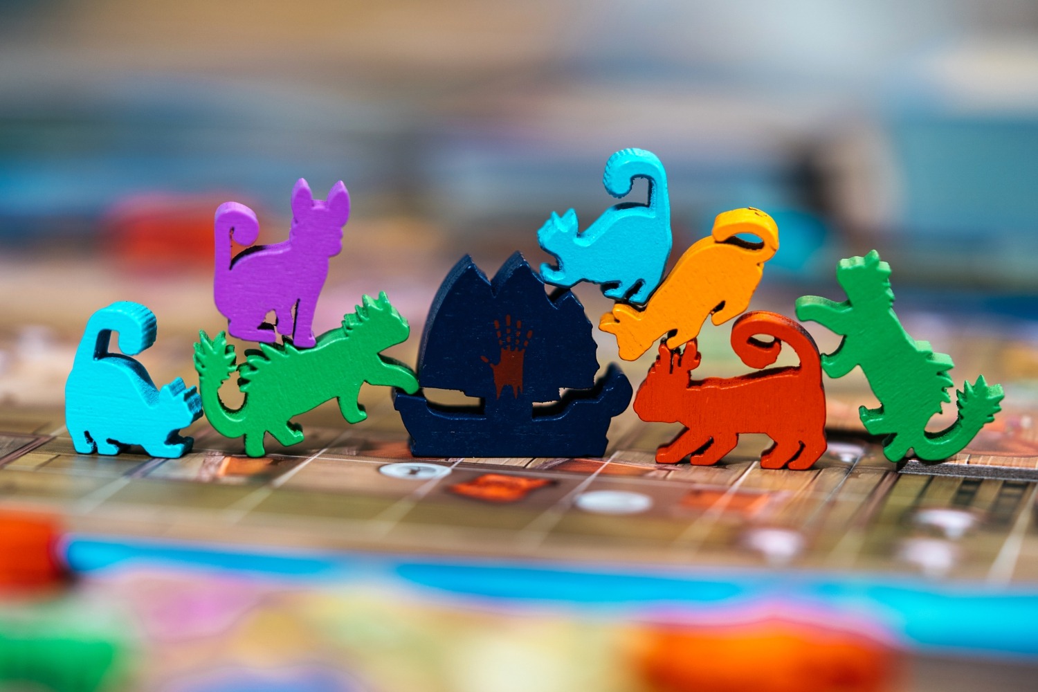 Ile des chats isle of cats lucky duck games jeu de société boardgame 