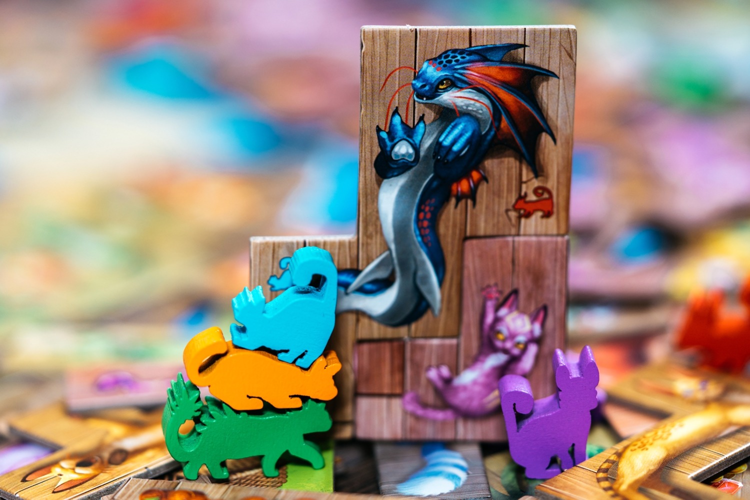 Ile des chats isle of cats lucky duck games jeu de société boardgame 