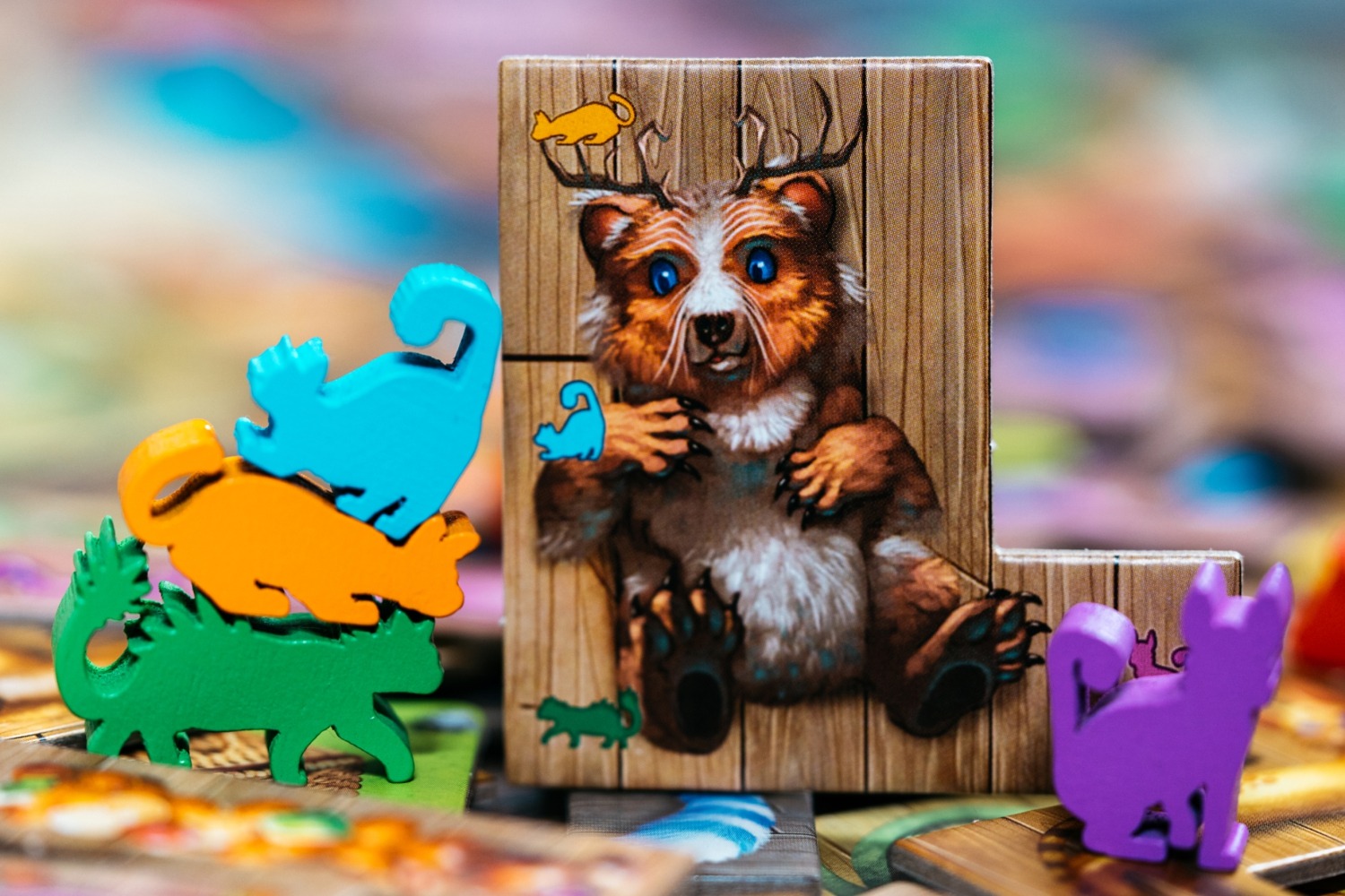 Ile des chats isle of cats lucky duck games jeu de société boardgame 