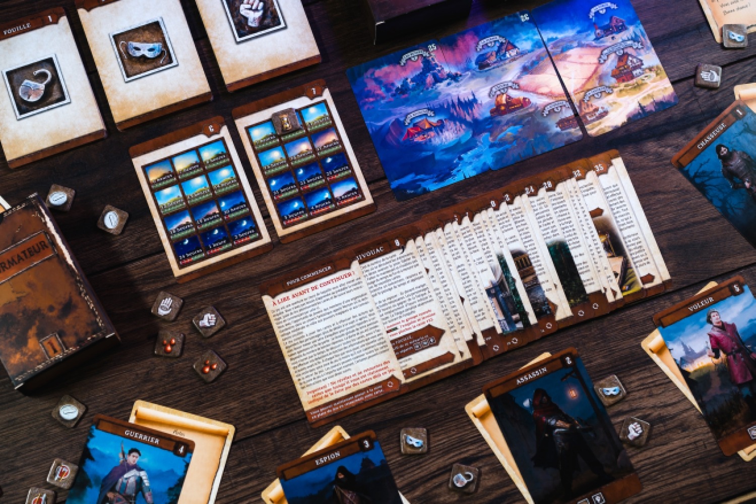 Mortum Origames jeu de société boardgame