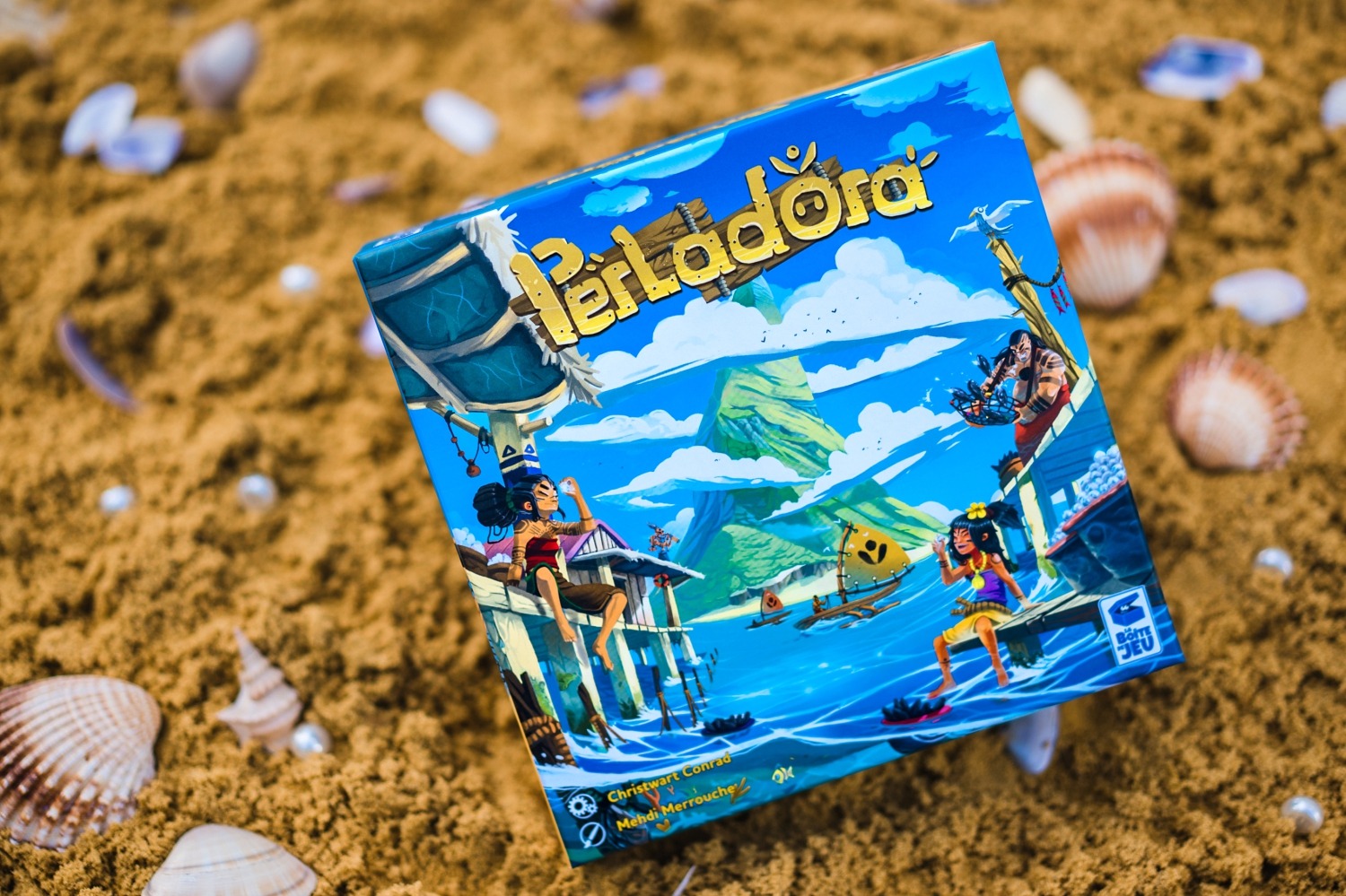 Perladora la boite de jeu boardgame jeu de société