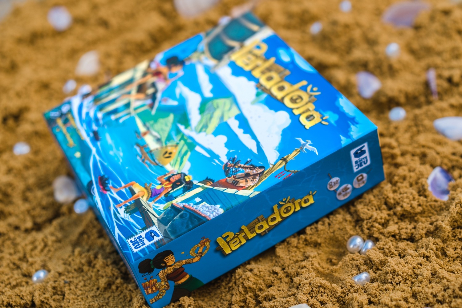Perladora la boite de jeu boardgame jeu de société