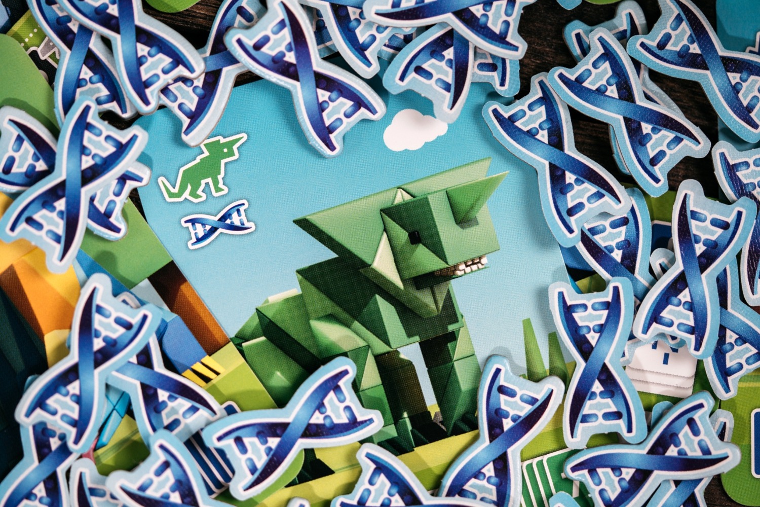 Cubosaurs catch up games jeu de société boargame 
