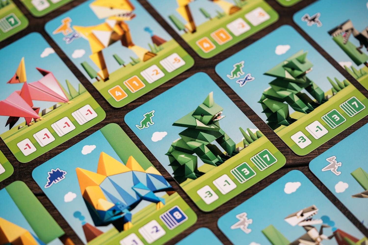 cubosaurs catch up games boardgame jeu de société 