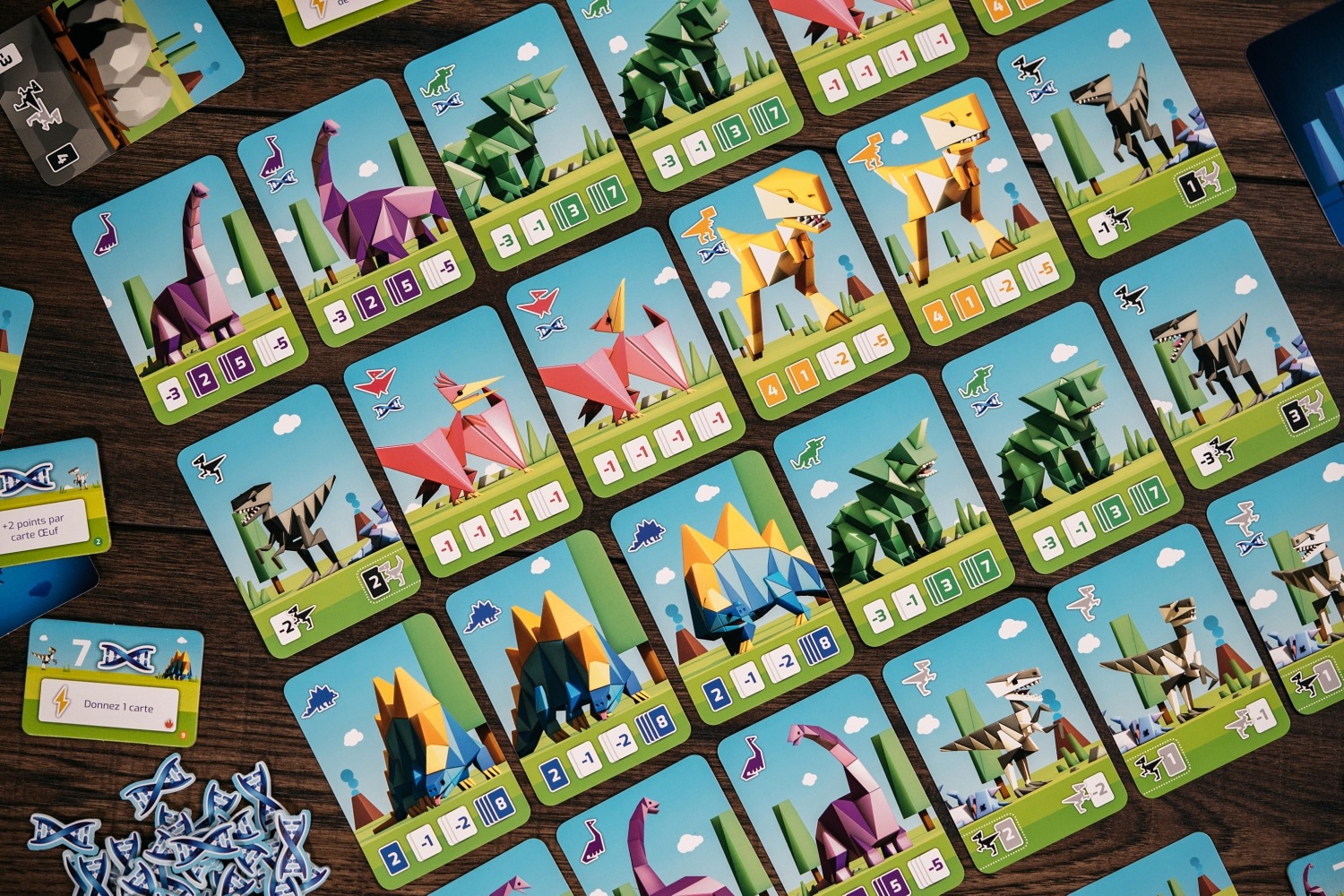Cubosaurs catch up games jeu de société boargame 