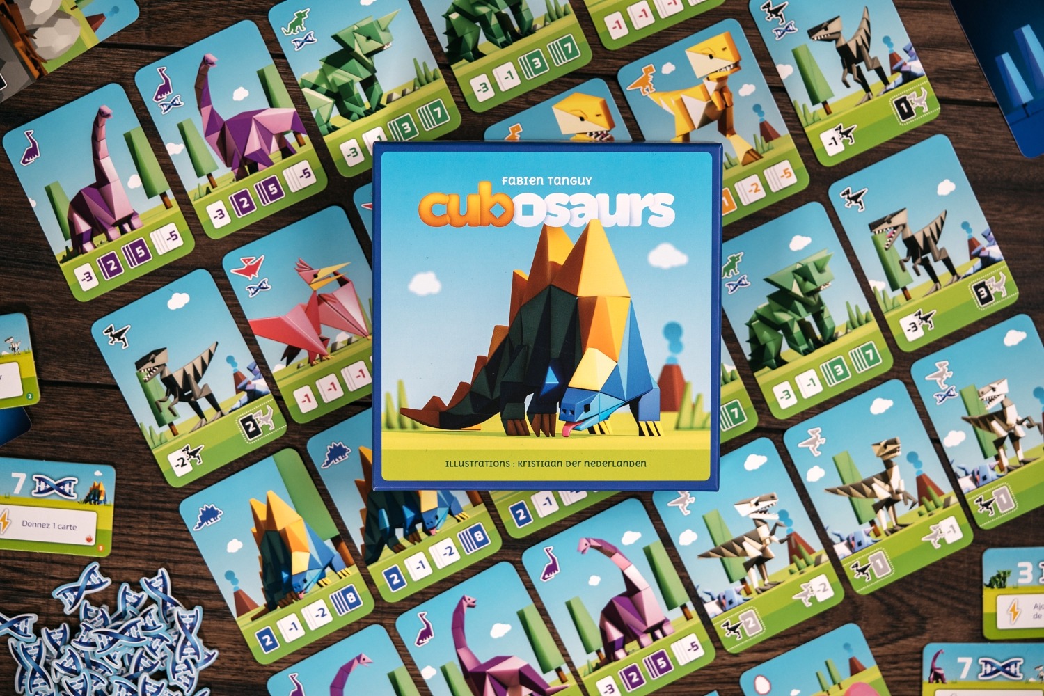 cubosaurs catch up games boardgame jeu de société 